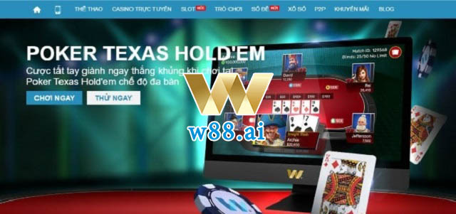 Poker Online W88 là gì?
