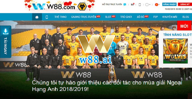 W88love - Nhà cái cá cược Thể Thao & Casino số 1 Châu Á